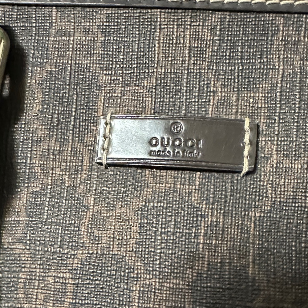 Gucci Dark Brown Vintage Monogram Boston Bag - Picture 3 of 5